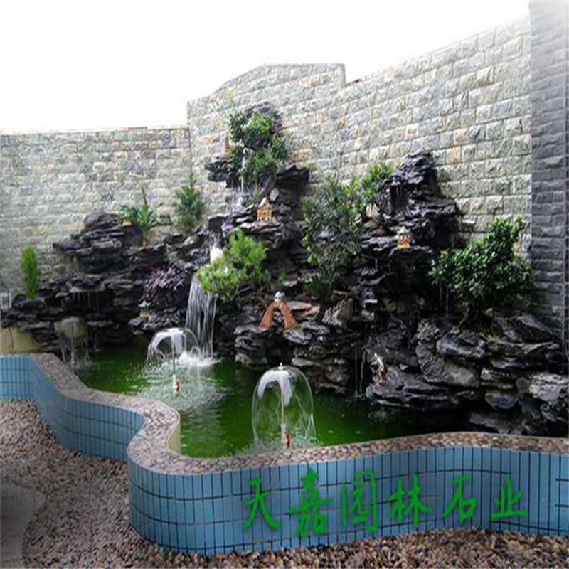 杜尔伯特小庭院水景设计